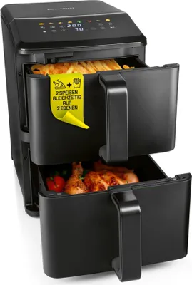 Produktbild von GOURMETmaxx Heißluft-Fritteuse 2400W