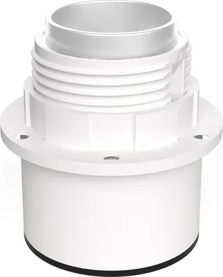 Immagine prodotto di Creative-Cables Portalampada E27 per Paralume da Parete o soffitto - Waterproof IP44 - Bianco