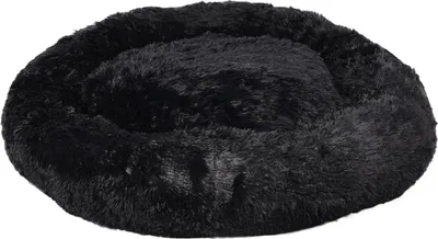 Produktbild von Flamingo Hundebett Krems rund schwarz, Maße: 90 cm