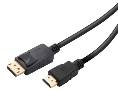 Immagine prodotto di VIVanco™Cavo HDMI Displayport 2.0 Oro 1,5M  Alta Velocità Compatibile 4K