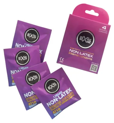 Produktbild von EXS Innenkondome ohne Latex, 4 Stü ck