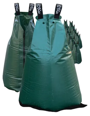 Produktbild von 12 Stück Baumbewässerungssack 75 L, PVC 420 g/m², UV-Resistent, Tree bag Baumbeutel zur Tröpfchenbewässerung