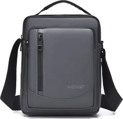 Immagine prodotto di Borsa a tracolla da uomo WEIXIER LO-35543 - Grigia KP35543