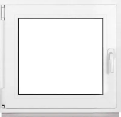 Obrázek produktu pro Framex sklepní okno Plastové okno bílé Šířka x výška 80 x 75 cm (800 x 750 mm) dvojité (32 mm) otočné/sklopné DIN levé - Premium - všechny velikosti