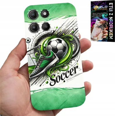 Obrázek produktu pro Pouzdro pro Motorola Moto G15 - Fotbal, fotbalový míč Pouzdro + sklo
