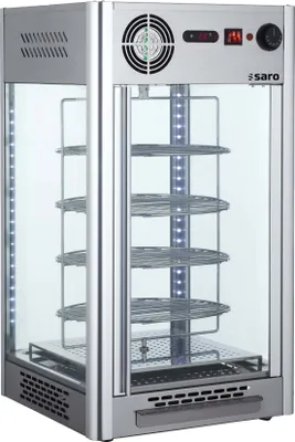 Produktbild von Saro LUNA, Edelstahl, Edelstahl, 4 Regale, Chrom, 470 mm, 470 mm