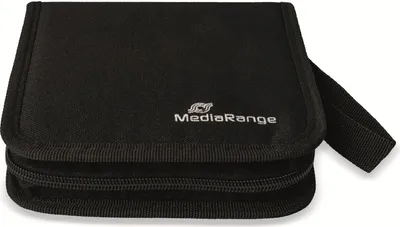 Produktbild von MediaRange CD Wallet für 24 CD/DVDs schwarz retail