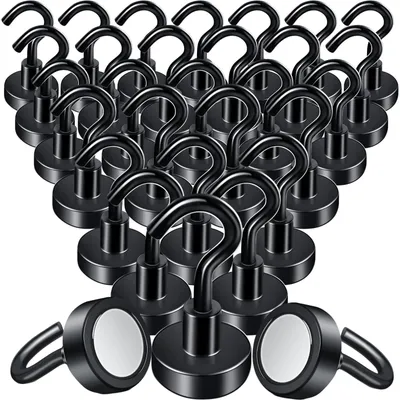 Productafbeelding van Set van 30 Extra Sterke Magneethaken van Neodymium