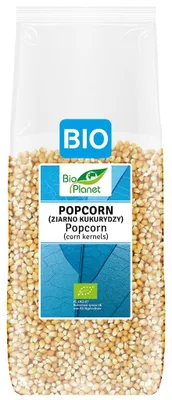 POPCORN (ZIARNO KUKURYDZY) BIO 400 g - BIO PLANET