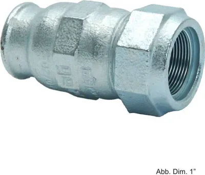 Produktbild von GEBO Verschraubung verzinkt Typ I, 1 1/2"