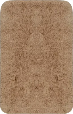 Produktbild von vidaXL Badematten-Set 3-tlg. Stoff Beige