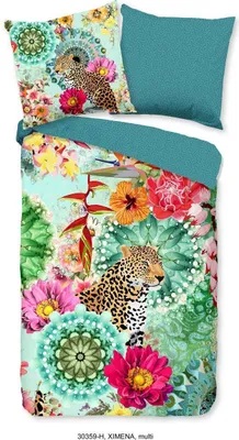 Zdjęcie produktu dla Muller Textiles 30359.99.28, Koc do nakrycia w zestawie, Poszewka na poduszkę dołączona