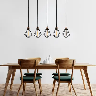 Immagine prodotto di Opviq, Oylat- Oylat NOR, nero, lampadario, 88 x 18 cm, corpo in metallo
