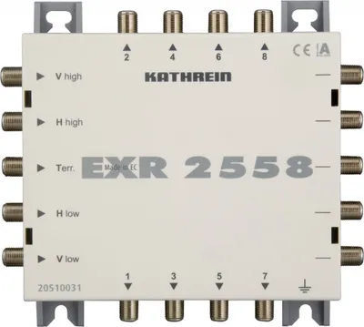 Obrázek produktu pro Kathrein EXR 2558, Šedá, 47 - 862 MHz, 20 mA, 450 g, 193 mm, 157 mm