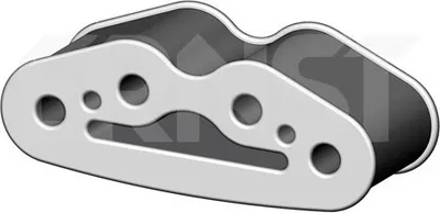 Produktbild von ERNST Auspuffhalter für FIAT PUNTO (188) Auspuffanlage Montageteil 493628