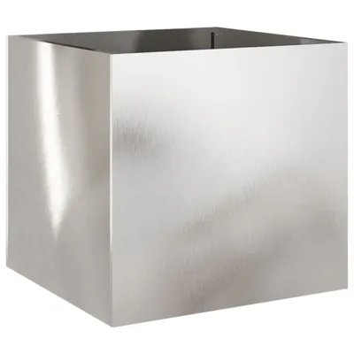 Produktbild von vidaXL Pflanzkübel Silbern 49x47x46 cm Edelstahl