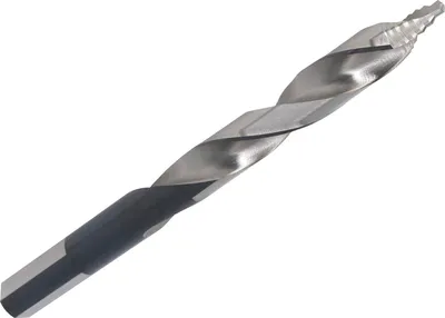 Produktbild von BOHRCRAFT Spiralbohrer Turbo Step HSS-G 3-Flächenschaft ø 4,0 x 75 mm, 10 Stück