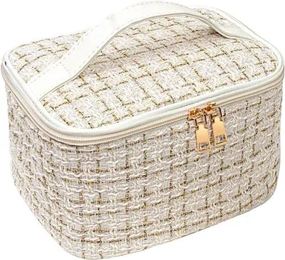 Produktbild von Reis Kosmetiktasche - Große Kapazität Toiletentasche - Wasserdicht und Langlebig - Tragbare Kosmetik-Organizer - Geeignet für Mädchen und Frauen