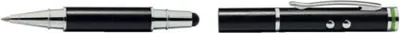 Produktbild von Leitz Complete 4 in 1 Stylus für Touchscreen Geräte, Universal, Jede Marke, Schwarz, iPad, Messing, Silikon, LR41