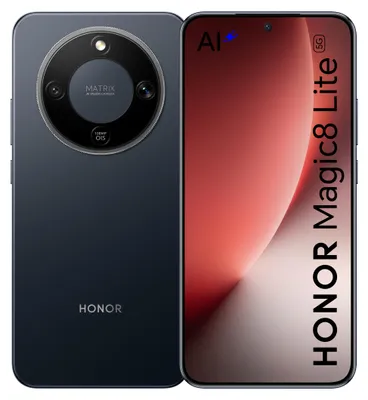 Produktbild von Honor Magic8 Lite 5G, 17,2 cm (6.79"), 8 GB, 256 GB, 108 MP, Android 15, Schwarz