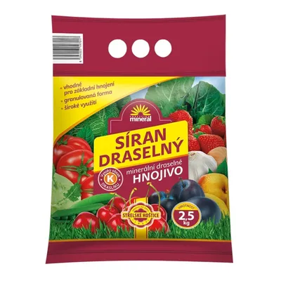 Obrázok produktu pre Síran draselný MINERÁL 2,5kg