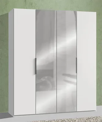Immagine prodotto di Armadio Armadio per la camera da letto Livello 4 ante 200 cm bianco