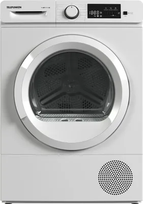 Produktbild von Telefunken T-WP-7-1-W Trockner, 7 kg Wärmepumpentrockner mit 15 Programmen, Startzeitvorwahl & Knitterschutz, weiß