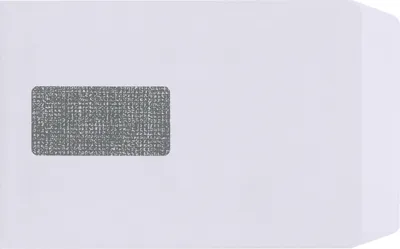 Produktbild von Versandtasche Lettersafe DIN C5 mit Fenster 90g/m mit Haftklebung Offsetpapier wei 500 St./Pack.