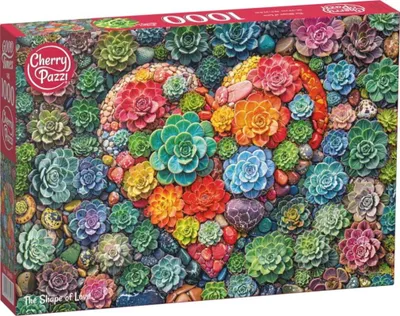 Image de Puzzle 1000 éléments. Forme de l'amour 30981