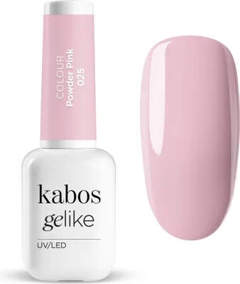 Produktbild von Kabos UV Nagellack Hybrid Gelike 025 Powder Pink 8ml