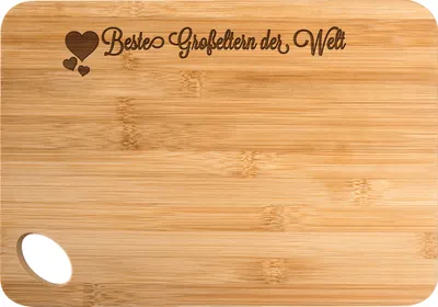 Produktbild von Mr. & Mrs. Panda Schneidebrett Großeltern - Transparent - Geschenk, Frühstücksbrettchen, Brett, Enkelin, Frühstücksbrett, vesperbrett, Enkel, Opa, Kleinigkeit, Großmama