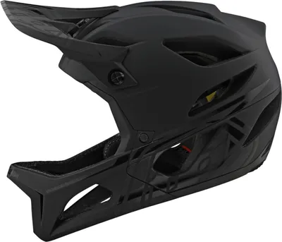 Produktbild von Troy Lee Designs Fullface Helm Stage , Stealth Midnight - Schwarz, XL/XXL