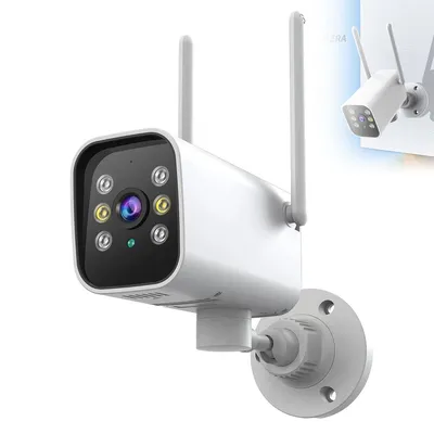 Produktbild von Kamera,Smarte WiFi Kamera mit Personenerkennung&Auto-Tracking, 1080P Vollfarbe Nachtsicht, Zweiwege-Audio, IP66, für Baby, Haustier & Hausüberwachung