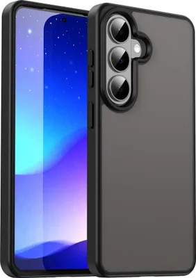 Produktbild von Samsung Galaxy S26 Hülle - Coverup Mattes Transparentes Back Cover - Schwarz
