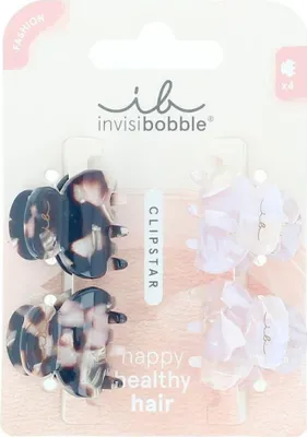 Produktbild von Invisibobble Clipstar Petit Four 4St.