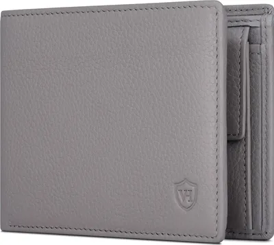 Produktbild von Kompakte Geldbörse mit RFID-Schutz, Nappaleder und Mini-Münzfach – Ideal für Männer und Frauen als Geschenk!
