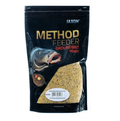 Immagine prodotto di Jaxon Groundbait Mangime da pesca Mangime per esche artificiali Method Feeder Ready GROUNDBAIT 750g Acido butirrico/FM-ZR21