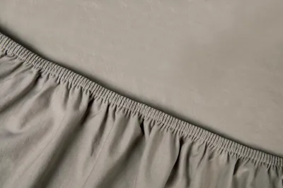 Produktbild von Kayori Jersey Spannlaken Saiko Farbe Taupe Größe 80x220