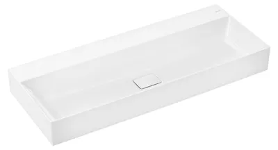Produktbild von Hansgrohe Aufsatzwaschtisch ge Xevolos E 1200x480mm o.HahnLoch ?berLoch SmartClean wei?, 61107450