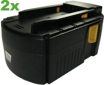 Produktbild von 2x Trade-Shop Ni-Mh Akku 24V 3000mAh für Hilti WSR 650-A WSC 6.5 UH 240-A WSC 55-A24 TE 2-A SFL 24 WSR650A