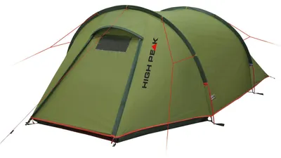 Produktbild von High Peak Kite 2 Extra Leichtgewicht, Kuppelzelt, 2 Person(en), Moskitonetz, Belüftung, Wasserdichte Nähte, Grün, Rot