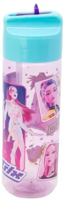 Produktbild von K-pop Démonvadászok Stars Hydro tritan Kunststoff-Trinkhalmflasche 540ml