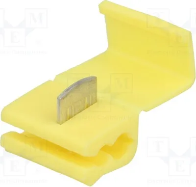 Produktbild von 5x Schnellverbinder gelb BM 00310 Schnell-Anschlüsse für Leitungen ÷10AWG 4÷6mm2