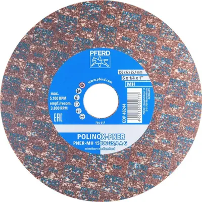 Produktbild von PFERD POLINOX wheels PNER, 5 Stück(e)