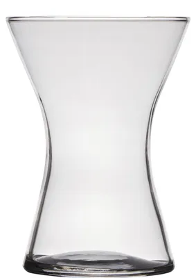 Produktbild von B-living Vase aus Glas Essentials X-Form ø14xh20cm