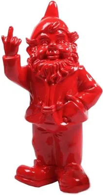 Produktbild von Garten-Zwerg-Figur, 20 cm - Polyresin - für Innen- und Außenbereich - originelles Geschenk