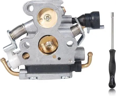 Zdjęcie produktu dla Gaźnik do kosiarki – pasuje do modeli Husqvarna 135, 140, 140E, 435, 435E, 440, 440E, Jonsared, McCulloch, CS410, CS2240 – numer modelu 506450501