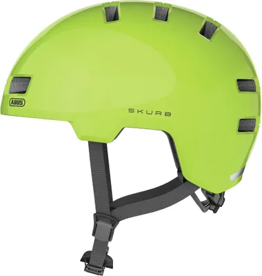 Obrázek produktu pro Přilba Abus Skurb na kolo signal yellow Velikost S (52-56 cm) 40382