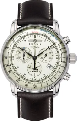Image de Chronographe Montre pour Hommes Zeppelin 100 Jahre Zeppelin - 8680-3