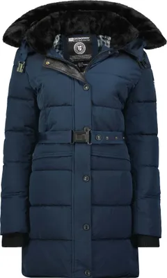 Produktbild von Geographical Norway Damen Jacke Winterjacke Bettino, Navy, Größe XXL
